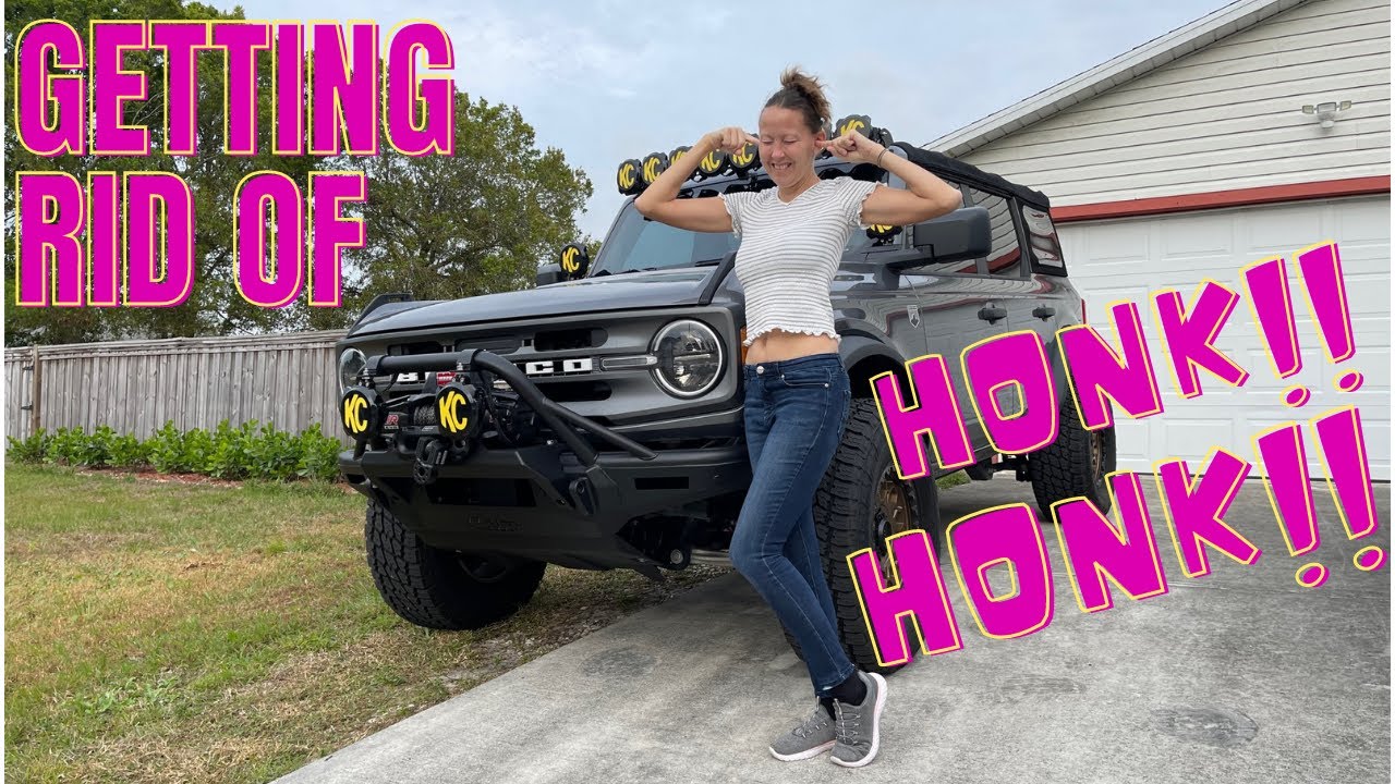 DISABLING DOUBLE HONK ON THE FORD BRONCO.