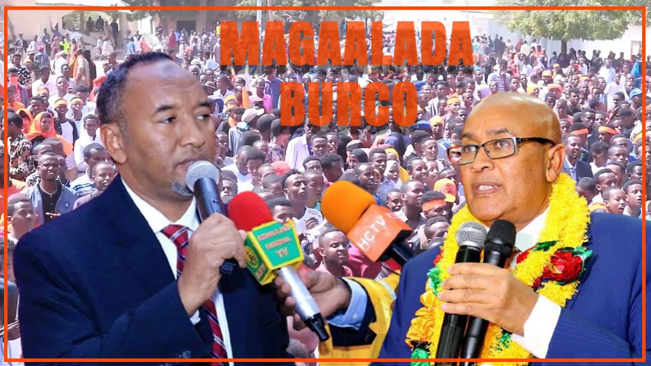Gudoomiyaha Xisbiga waddani iyo musharaxa Madaxweyne xisbigaasi ayaa  loogu Soo dhaweeyay m Burco.
