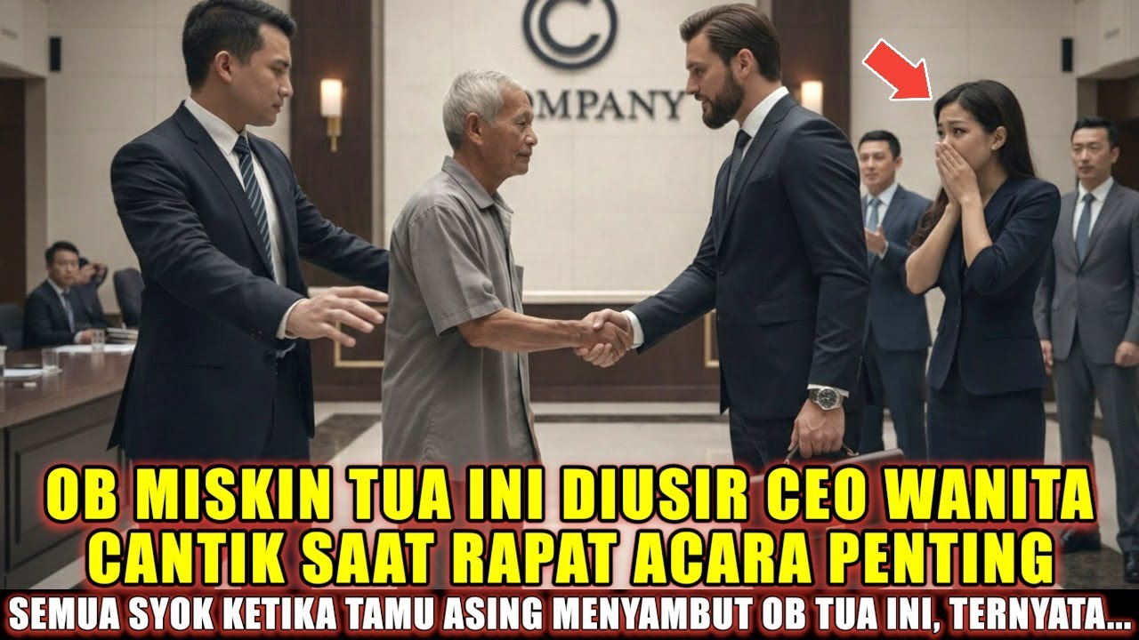 OB DIUSIR DARI ACARA PENTING, SEMUA MEMBEKU SAAT TAMU VVIP MENYODORKAN HORMAT PADANYA