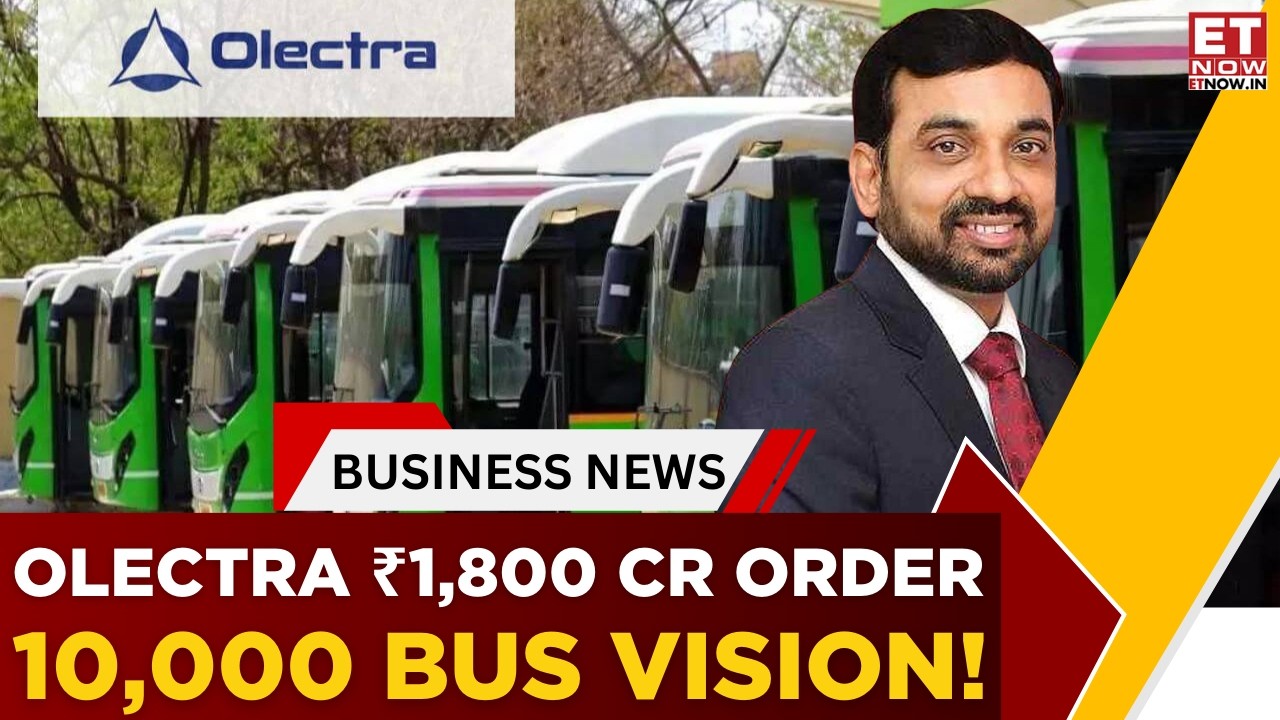 Olectra Bags ₹1,800 Cr Telangana E-Bus Order! 10,000 Bus Capacity by FY28?