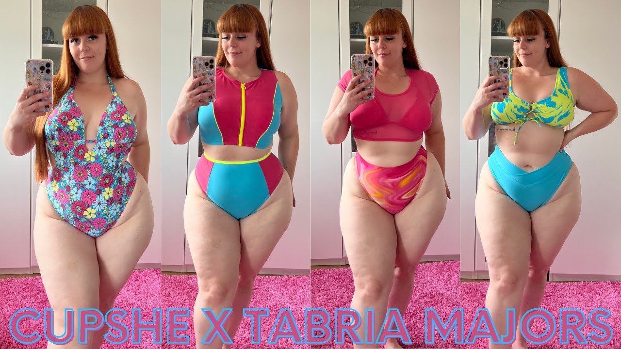 CUPSHE X TABRIA MAJORS TRY ON HAUL | CURVY/PLUS SIZE