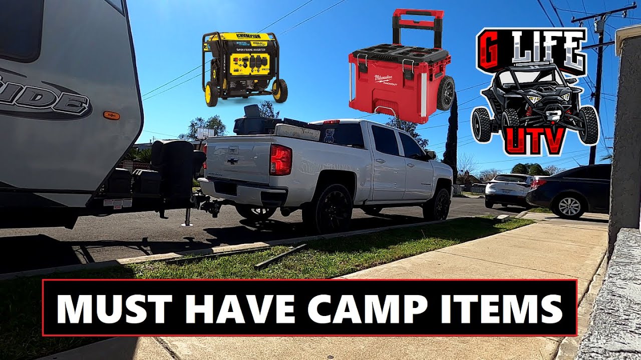 Must Have Items for OFFROAD CAMPING.. #UTV #OFFROAD EP 230