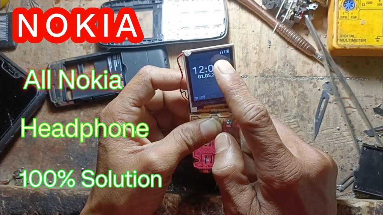 Nokia Ta-1034 Headphone solution ll All Nokia headphones solution 100 %