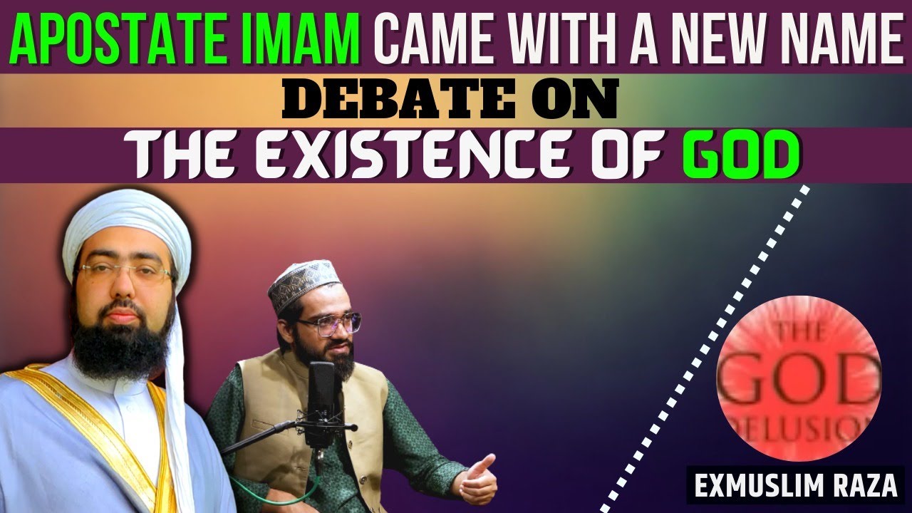 Apostate Imam came with a new name | Debate on The Existence of God | Dr. Mufti Yasir Nadeem Wajidi