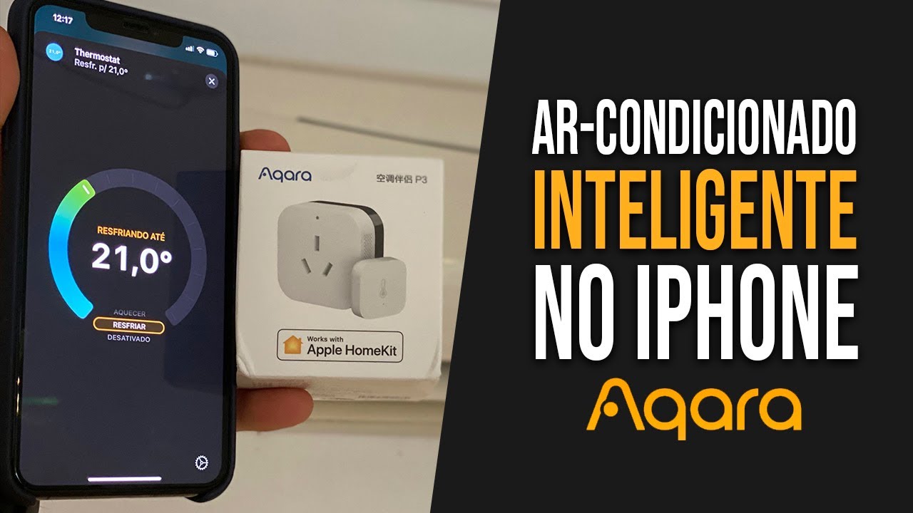 Automação de Ar-condicionado Apple HomeKit - Aqara AC P3 Companion