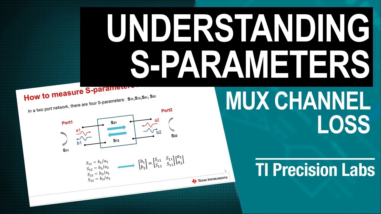 Understanding S-parameters of high-speed multiplexers