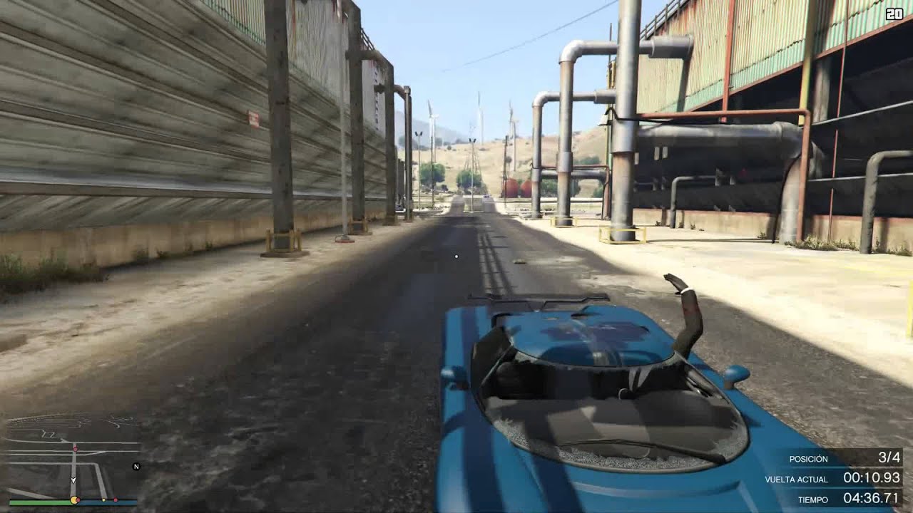 GTA 5 ONLINE - EL C4 IMPOSIBLE!! - CARRERA GTA 5 ONLINE