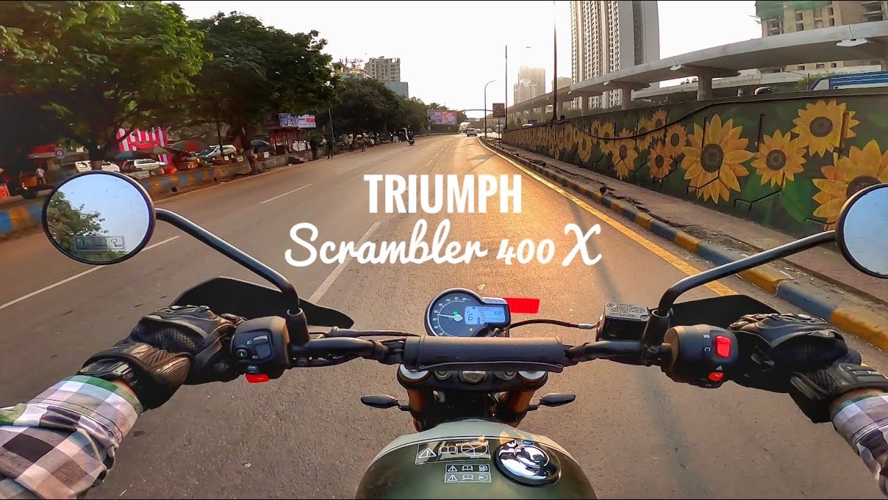 Triumph Scrambler 400X | The speed 400 owner rides the scrambler | Is it worth the extra money?