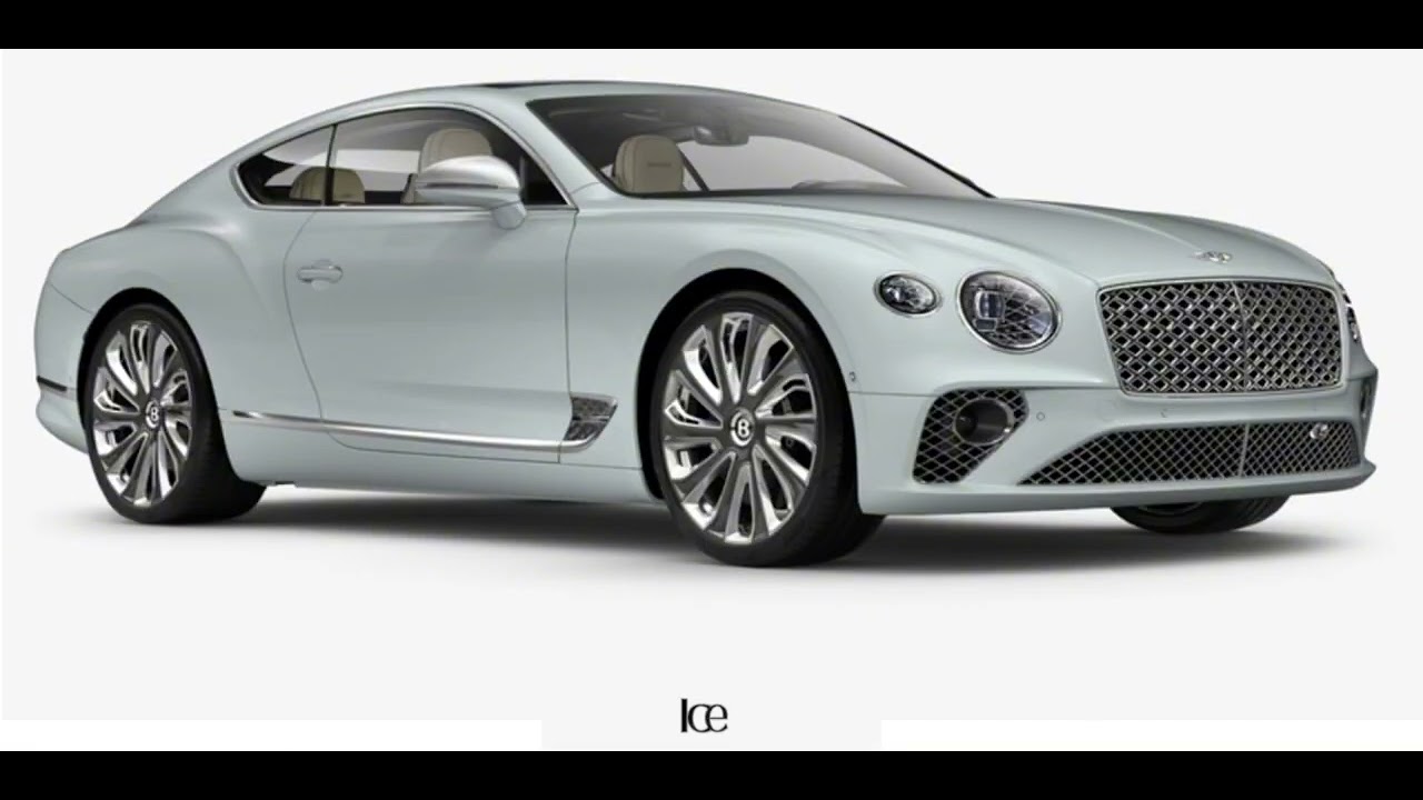 THE 2024 BENTLEY CONTINENTAL GT MULLINER W12  COLORS  SILVERS