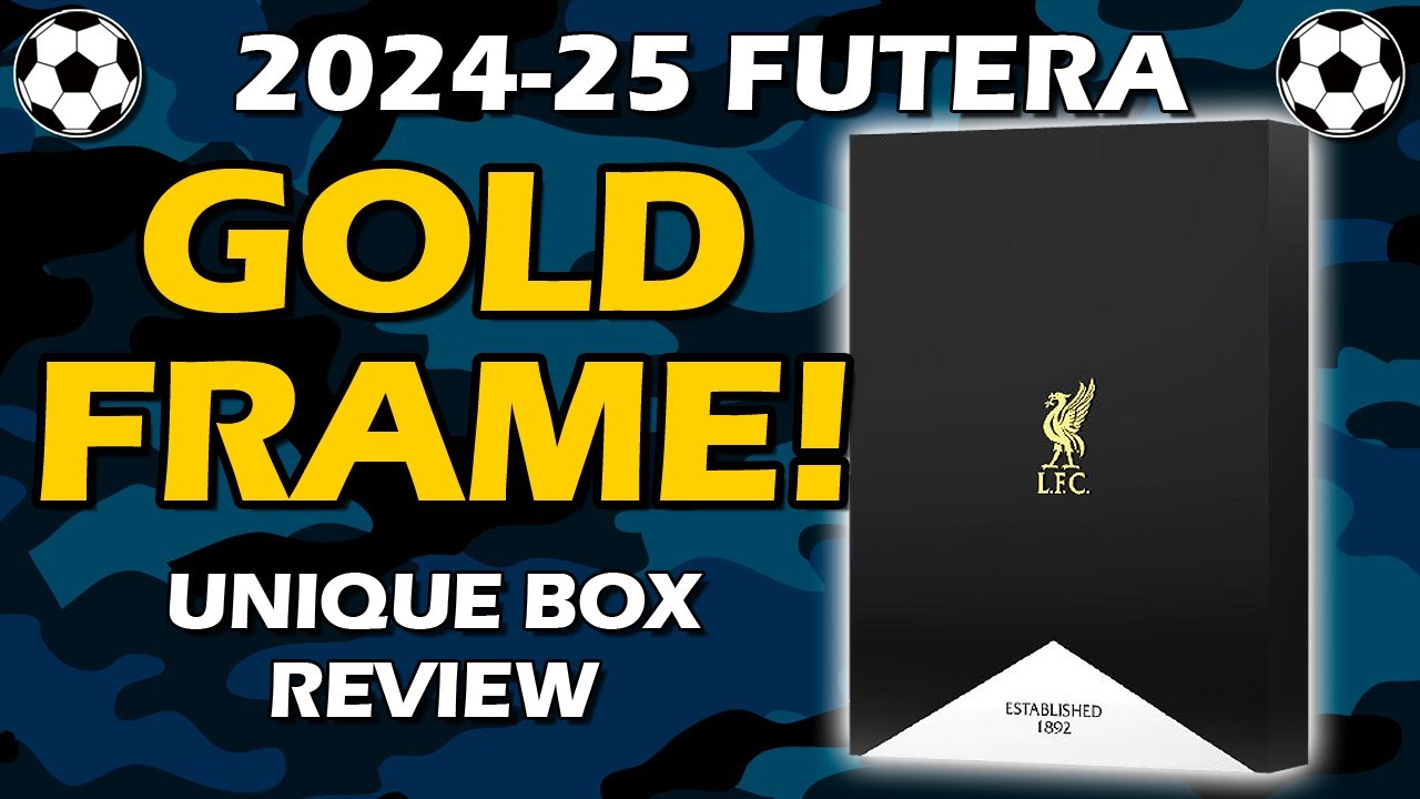 2024-25 Futera Unique Liverpool Hobby Box Soccer Review