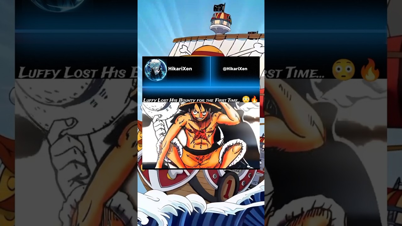 Luffy Lost His Bounty for the First Time&hellip; 😳🔥 | One Piece#luffy