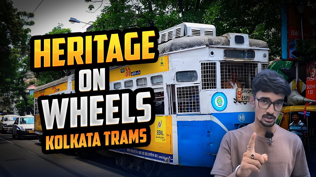 Riding Kolkata’s LAST Trams 🚋🕰️#india #westbengal #travel #vlog