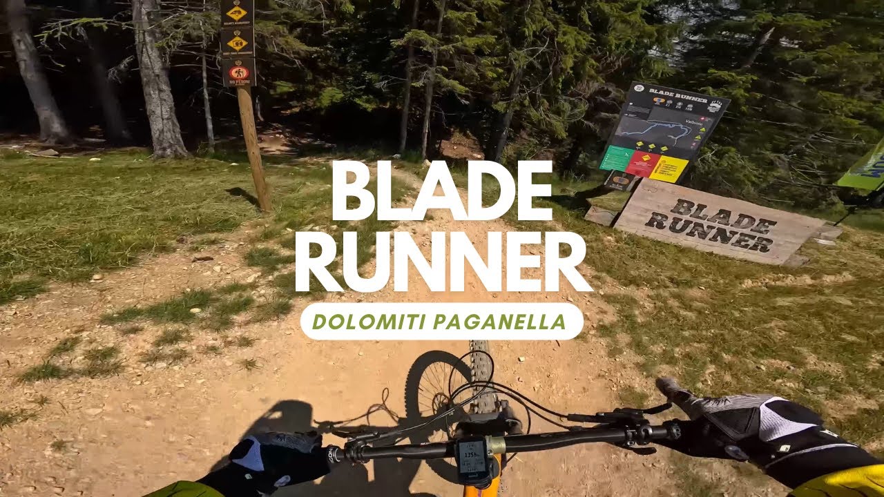 Blade Runner Bikepark Dolomiti Paganella 🇮🇹 Italy full run POV RAW