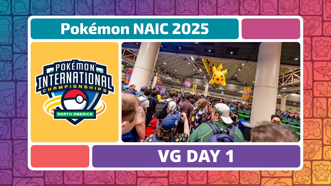 VG Day 1 | 2025 Pok&eacute;mon North America International Championships