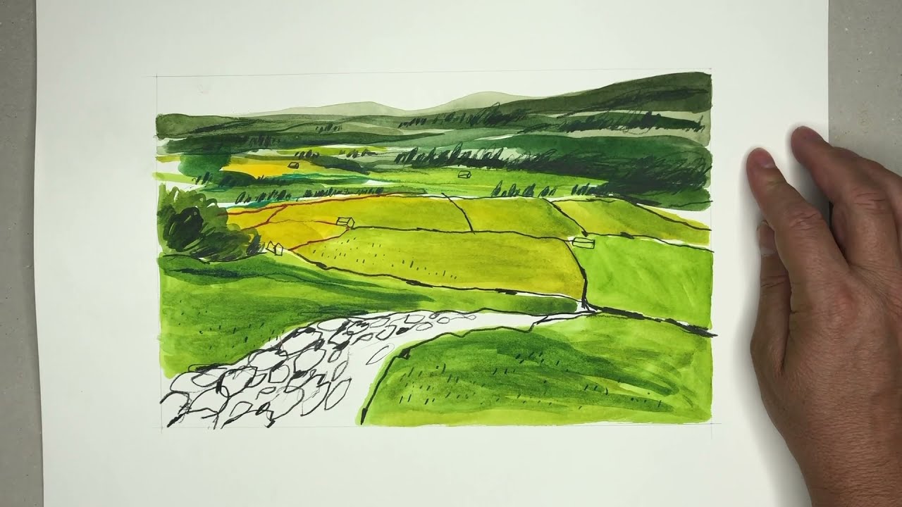 Drawing a Landscape