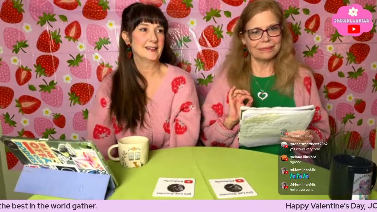 LIVE: Be Our Valentine - Strawberry Muddy Buddy Recipe & Other Heartfelt Mayhem