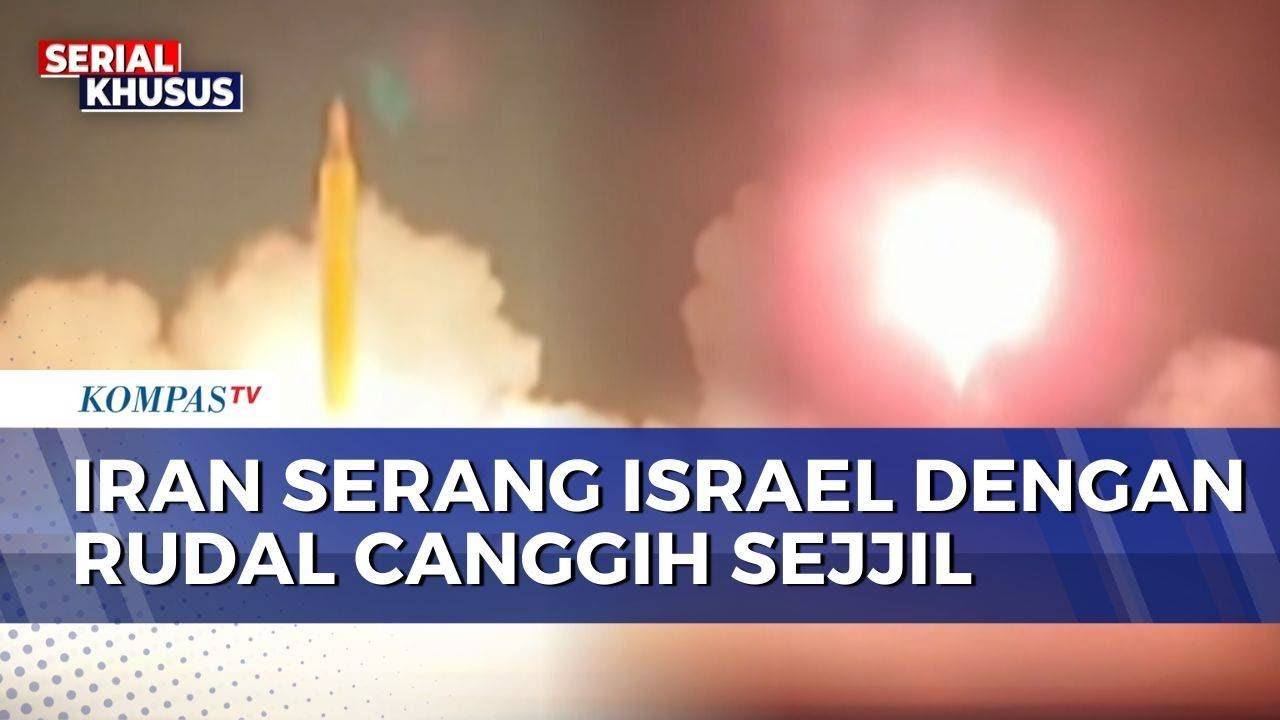 Moments Before the 57th Wave of Attacks, Iran Launches Sejjil Missiles at Israel | KOMPAS PETANG