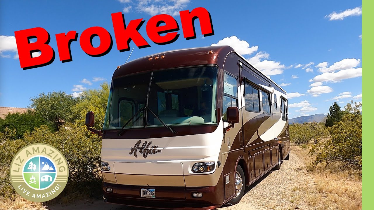 Unexpected repairs on my motorhome forces me to stop travel