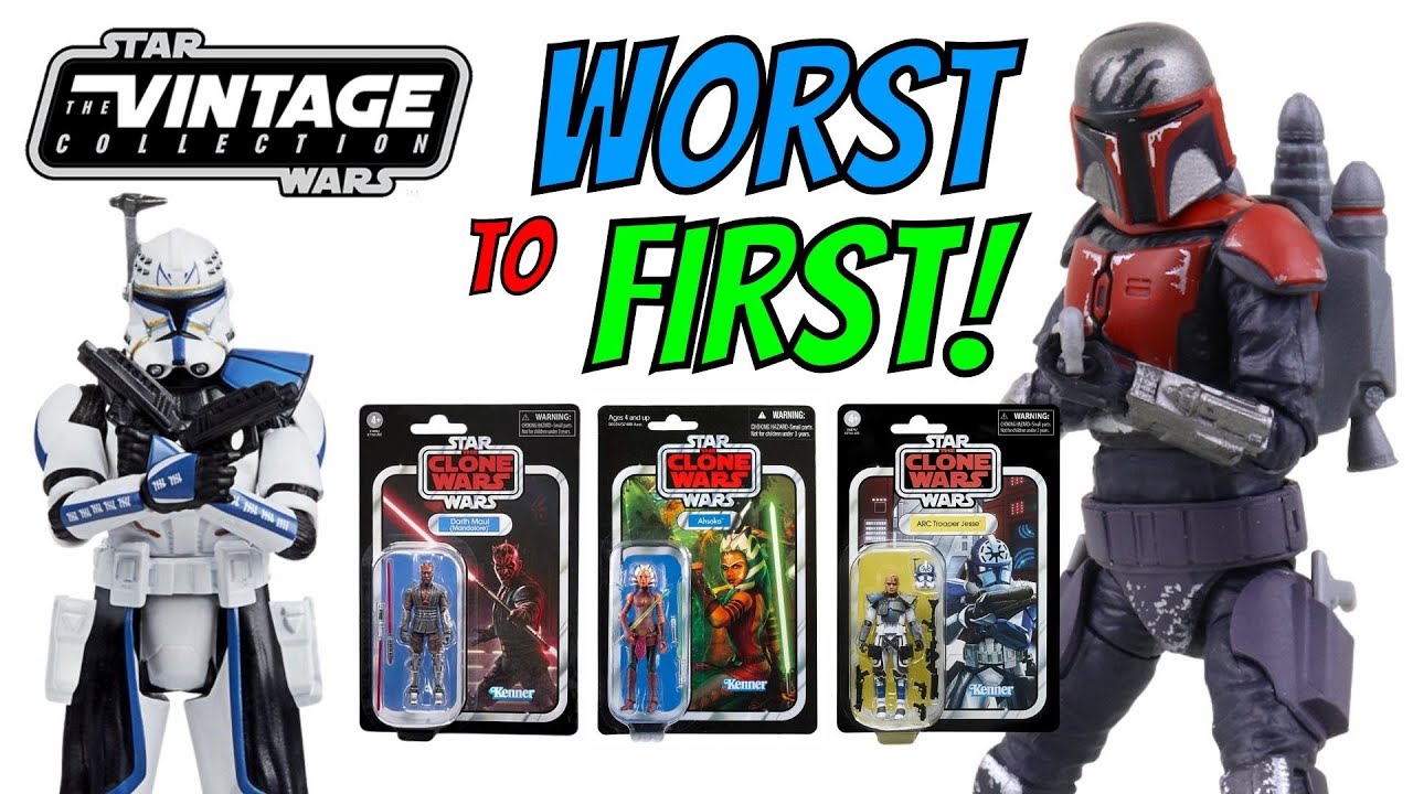 Worst to First: Star Wars The Vintage Collection The Clone Wars!