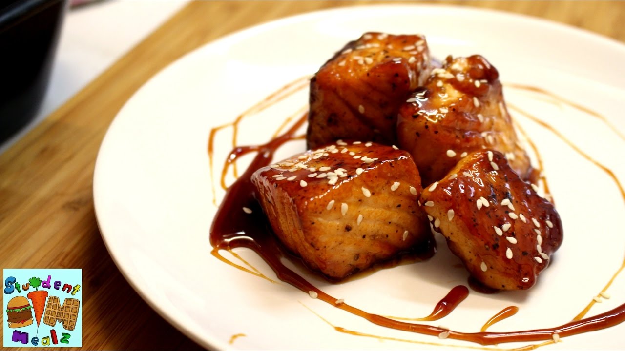 Sweet and Sour Honey Glazed Salmon