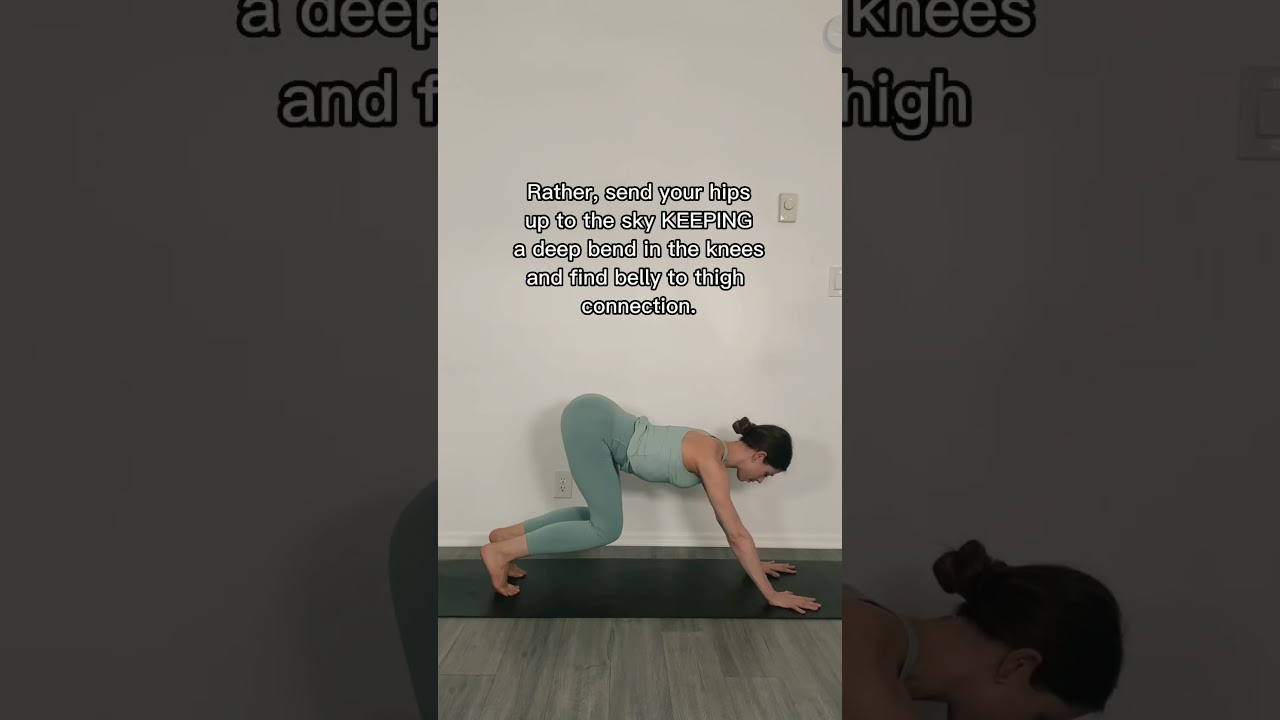 99% of people do downward facing dog incorrectly! #yoga #shorts
