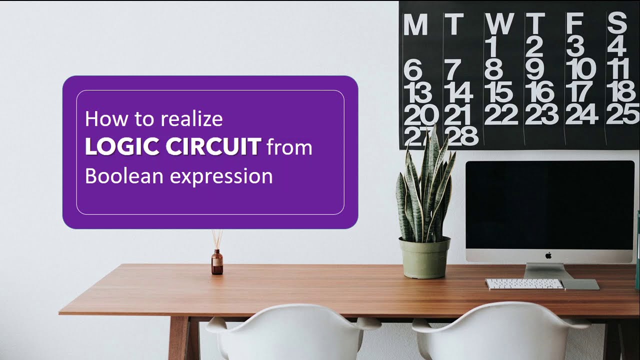 2.5 Logic circuit from Boolean equation