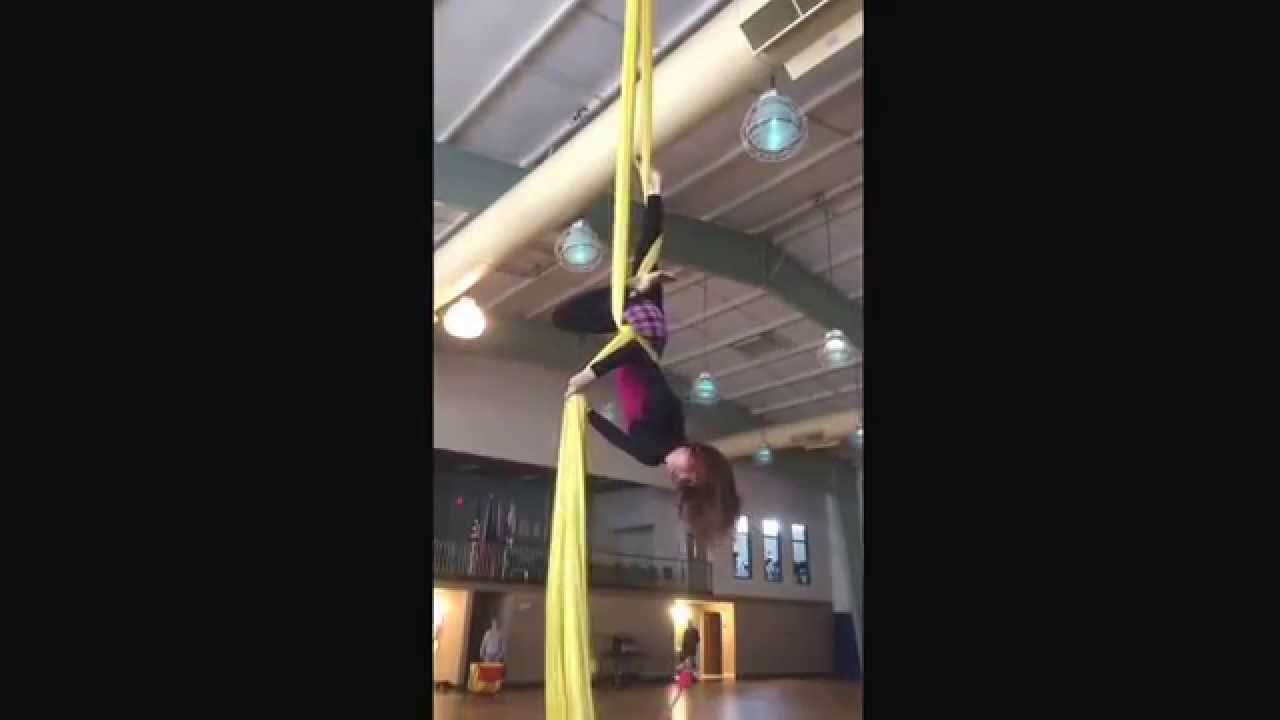 Rebecca split into belay: fabric: April 2015