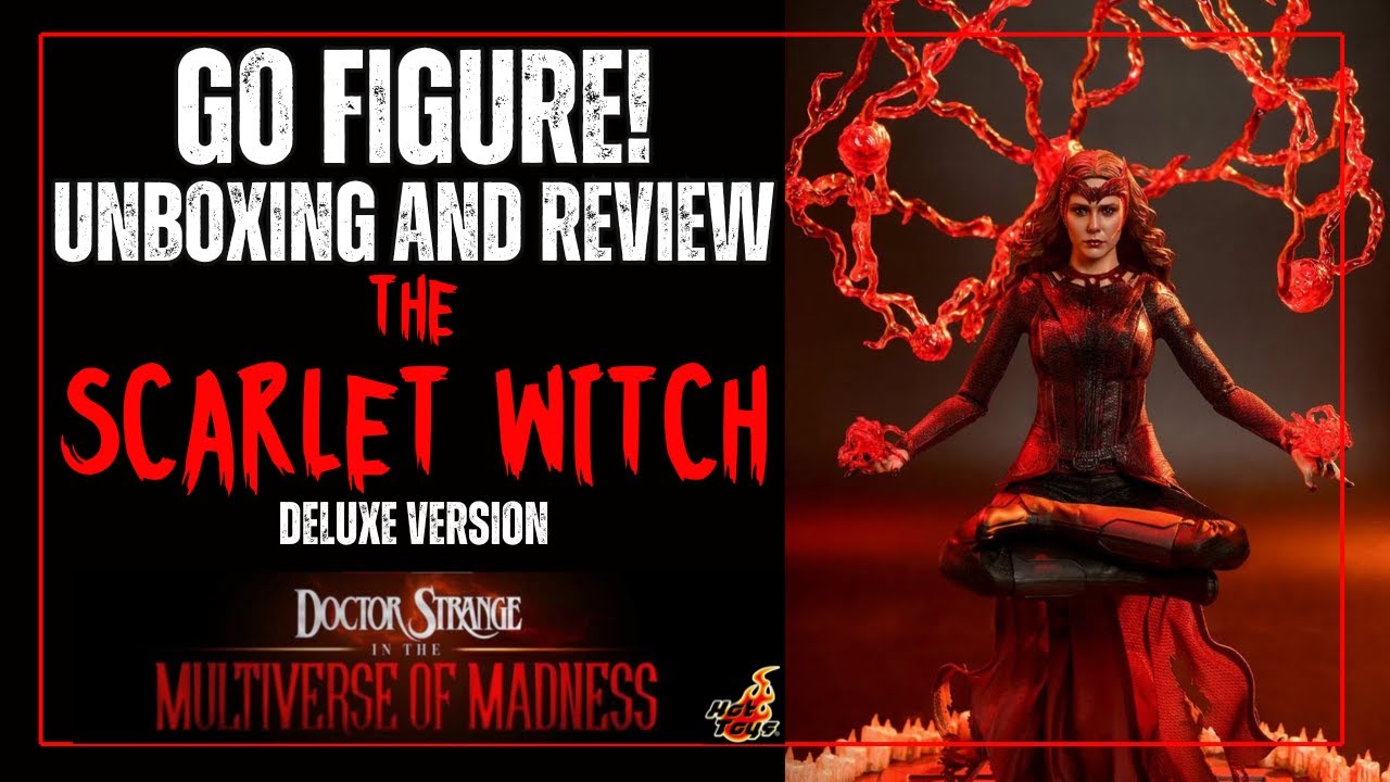 Распаковка и обзор делюкс-версии HOT TOYS THE SCARLET WITCH «Доктор Стрэндж: В мультивселенной бе...