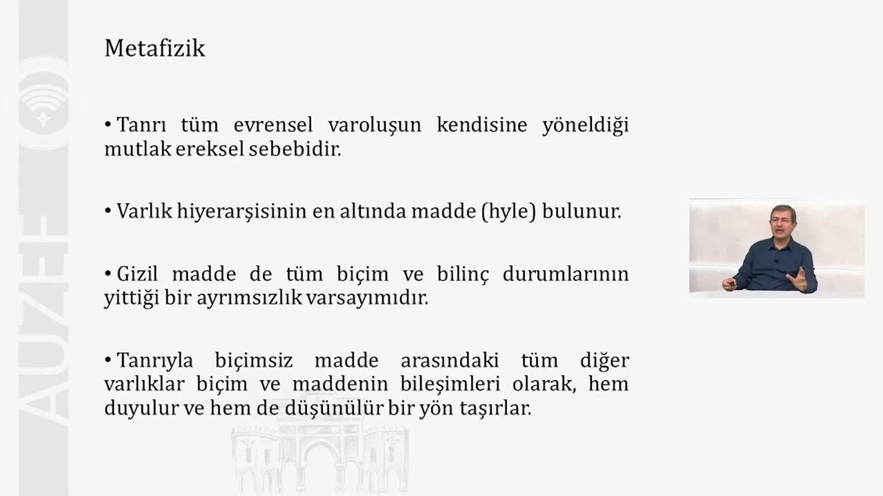 1. Sınıf Bahar- BILGI FELSEFESI 7 PROF DR ENVER ORMAN