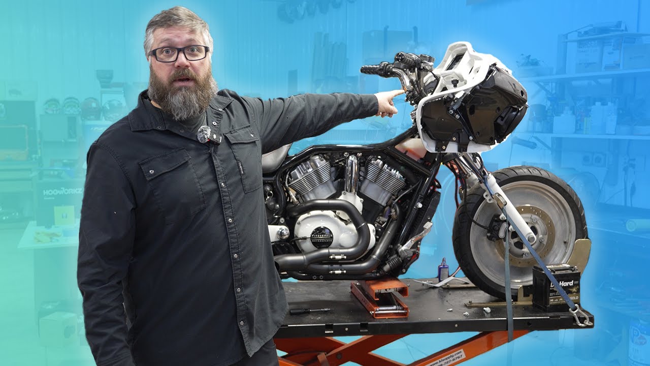 Things Go Wrong With The Bike Build Off VROD