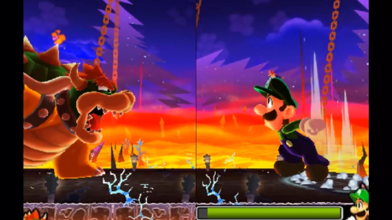 Mario and Luigi: Dream Team - All Bosses (Hard Mode)