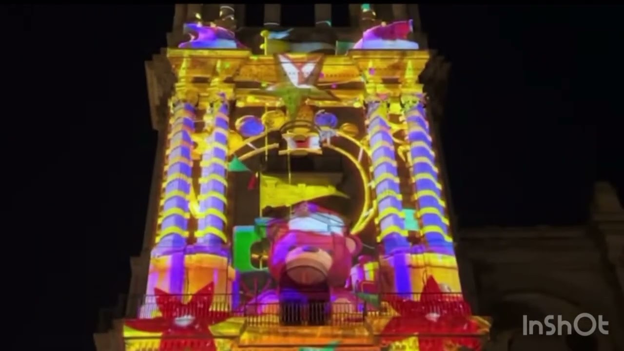 luzes de Natal em Málaga - Espanha