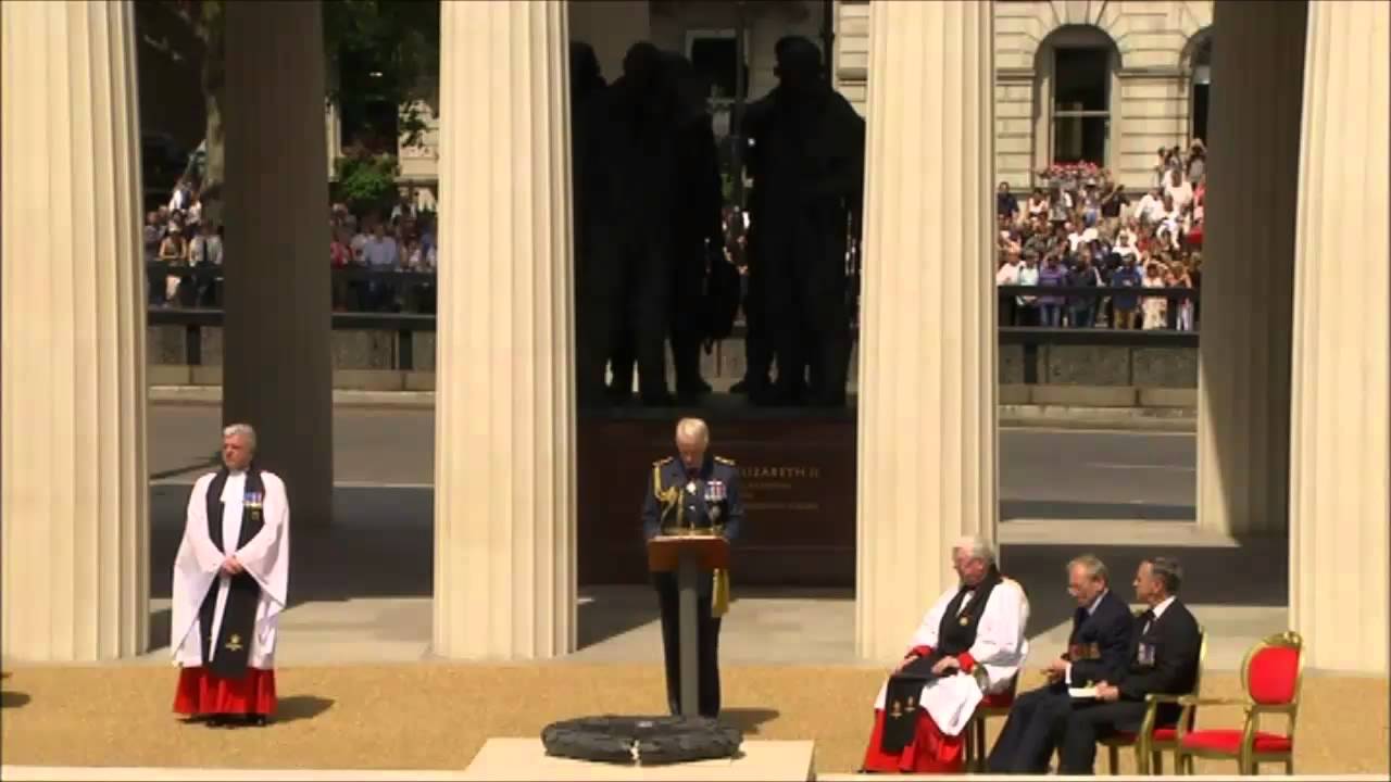 HM The Queen Unveils Bomber Command Memorial - Green Park, London - June 2012