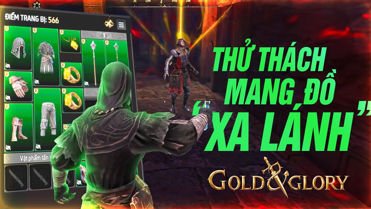 Gold and Glory | Thử thách mang đồ 