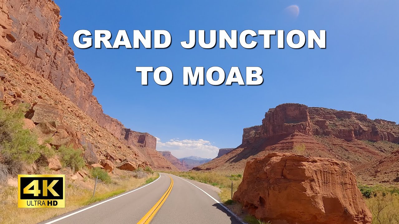 Driving Grand Junction to Moab in 4K | Epic Scenic Byway 128 Drive