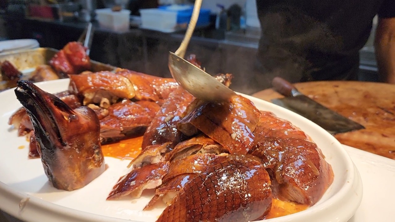 HongKong ChenPi RoastGoose, Roast#Suckling-pig #streetFood #PorkBelly #Chicken #gork5 #chatgpt TST