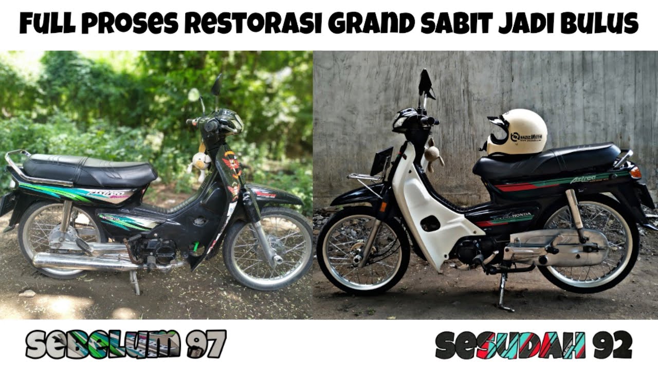 Full proses Modifikasi dan Restorasi Astrea grand jadi Bulus | BULUS KW