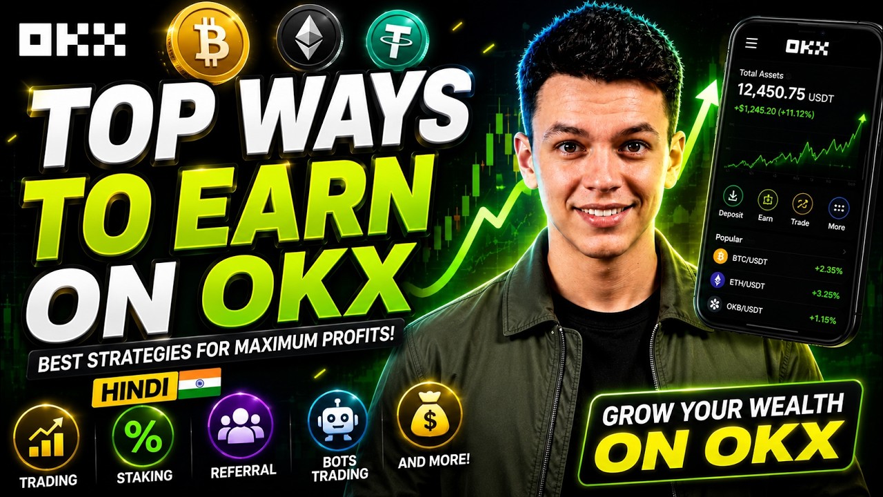 🔥 How to Make Money on OKX in Hindi | Best Earning Methods for Beginners 💰