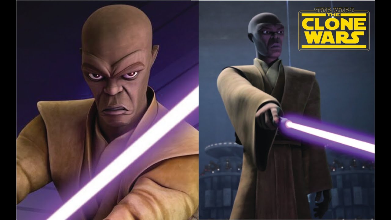 THE BEST of Jedi Master Mace Windu In Star Wars: The Clone Wars