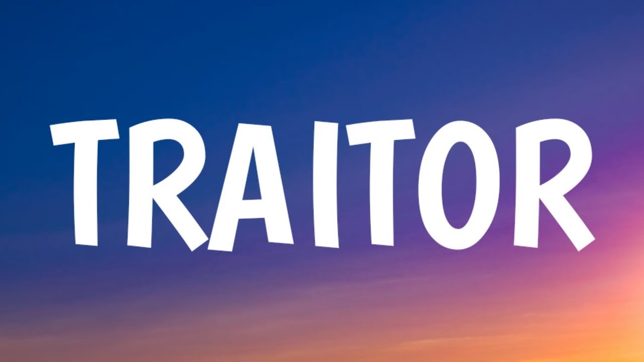 Olivia Rodrigo - traitor (Lyrics)