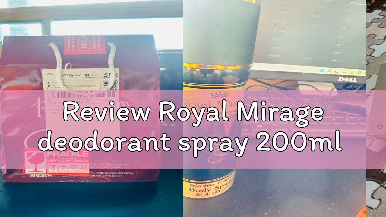Review Royal Mirage deodorant spray 200ml