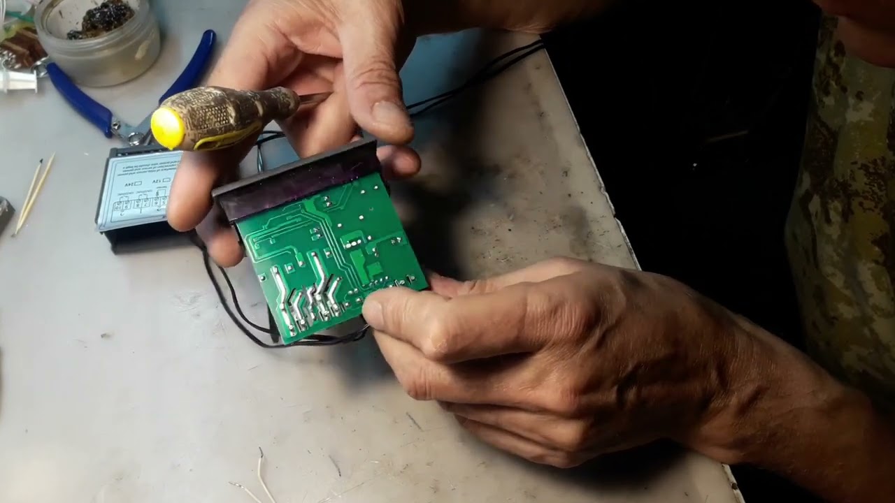 Температурный прибор STC - 3008. Переделка