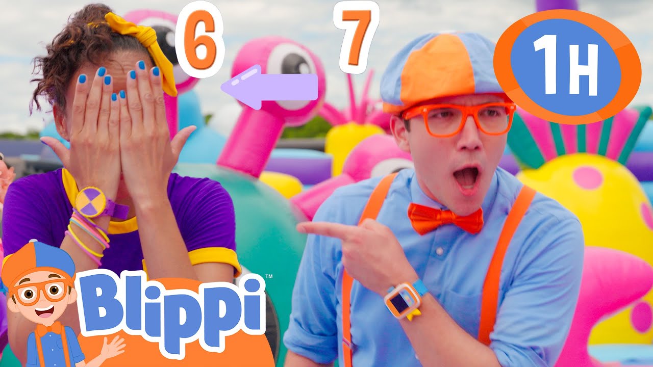 6… 7… FOAM PARTY! 🫧🎉 | Blippi | Educational Kids Videos | Moonbug Kids