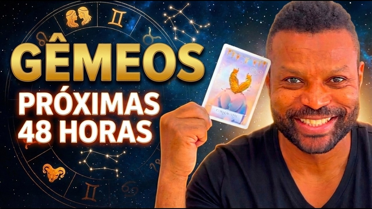 😱 PREVISÃO PARA AS PRÓXIMAS 48 HORAS! SIGNO DE GÊMEOS 💬 TAROT NÃO IGNORE!