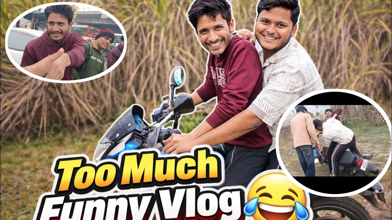 Too Much Funny Vlog with Brothers 😂 | Radhe Chauhan - RAW
