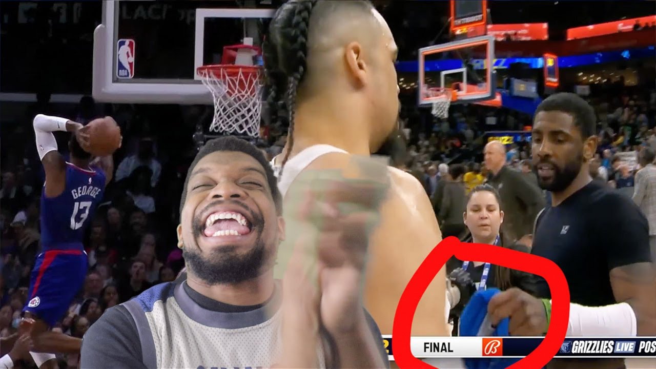KYRIE DIDNT TAKE HIS JERSEY LMFAOO! CLIPPERS/MAVS/CELTICS/ KNICKS HIGHLIGHTS