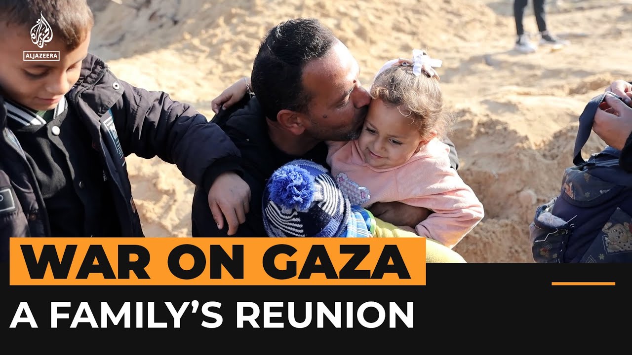 Palestinian family reunites in north Gaza for first time in Israel’s war | Al Jazeera Newsfeed