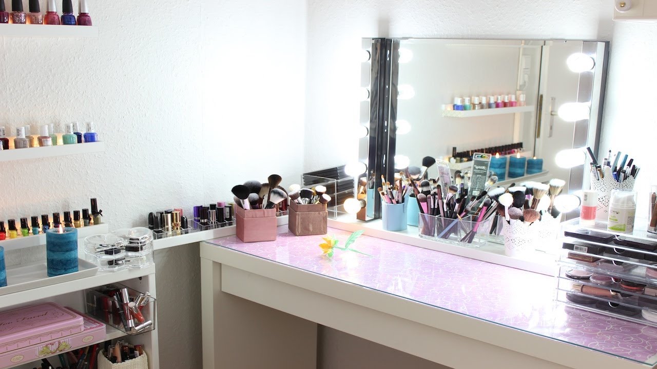SCHMINKAUFBEWAHRUNG  |  MEIN SCHMINKPLATZ  | MIT TIPPS  | MRSFARBULOUS