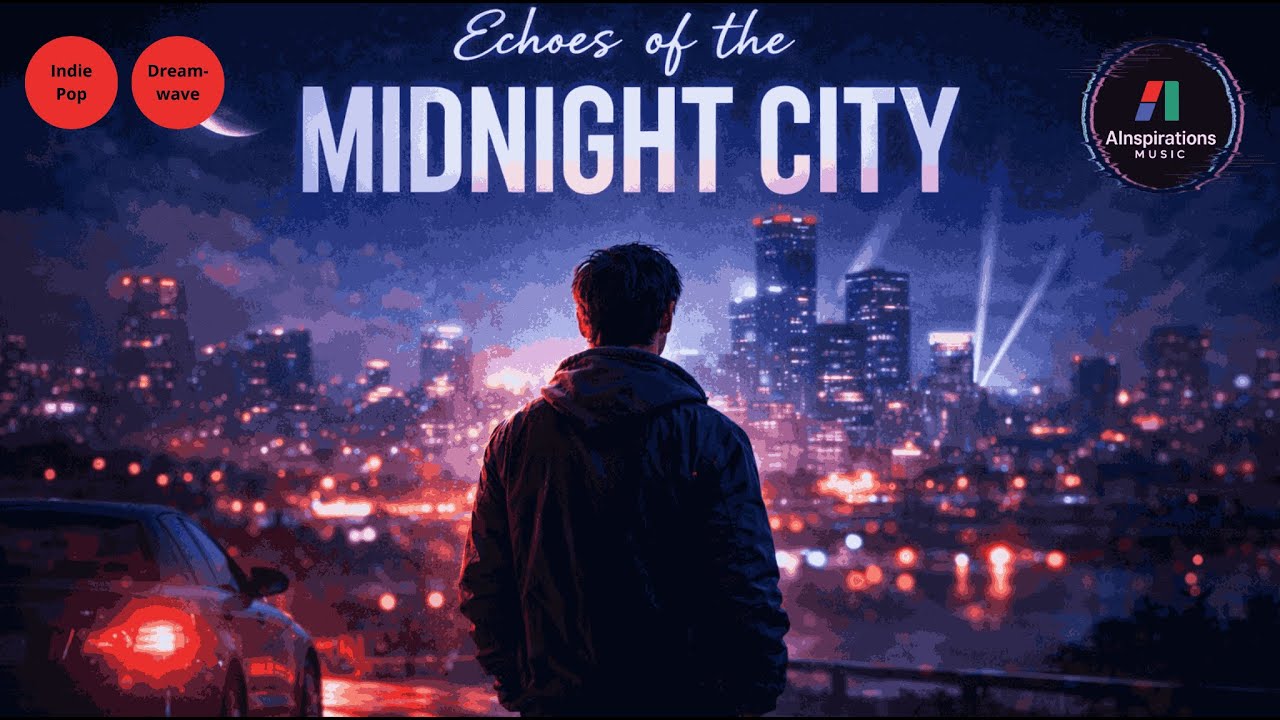 🌙✨ Echoes of the Midnight City — Lost in the Night Lights 🎵 | AInspirations Music