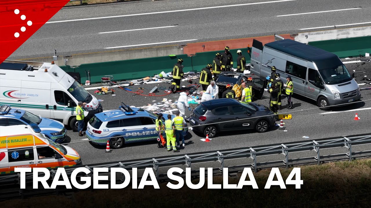Auto contromano su A4 si scontra con altra vettura: quattro morti e un ferito nell'incidente